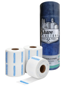 Kołnierzyki Kryzy papierki Fryzjerskie TSF Białe Jednorazowe  5x100 szt