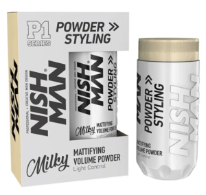 Nishman Matte P1 Milky mleczny puder do włosów 20gr 