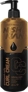 NISHMAN Curl Cream 400ml - Profesjonalny krem do loków  