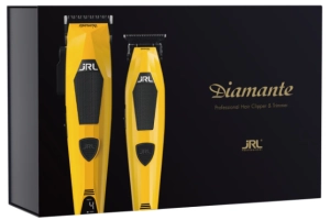 JRL Diamante zestaw maszynka + trymer, 2 stacje ŻÓŁTY