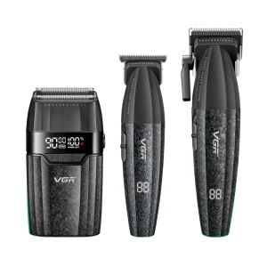 VGR V-640S3 Zestaw Maszynka + Trymer + Golarka