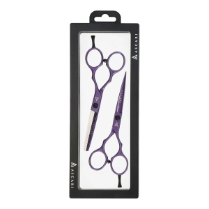 Ascari Japan APEX VIOLET  Zestaw nożyczki + degażówki
