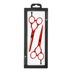 Ascari Japan APEX RED Zestaw nożyczki + degażówki